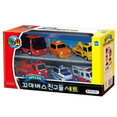 아이코닉스 타요 스페셜 꼬마버스 친구들 세트 6