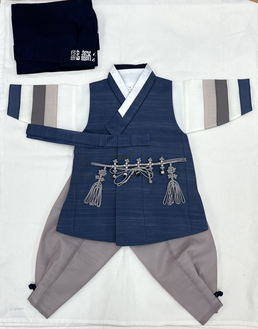 돌 의상-한복 색동(남아)